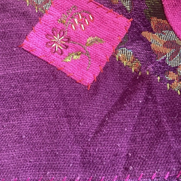 Napa Valley Women's Lined Tapestry Patchwork Embroidered Jacket Size Medium - Picture 9 of 9